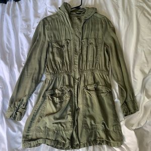 Army green jacket
